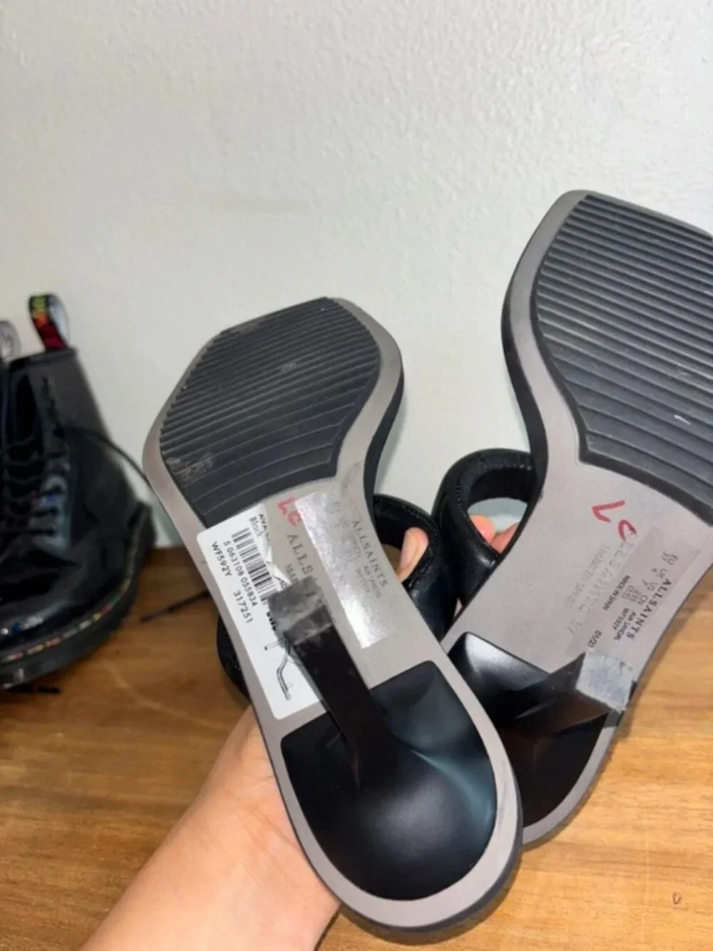 Allsaints women mules size 7